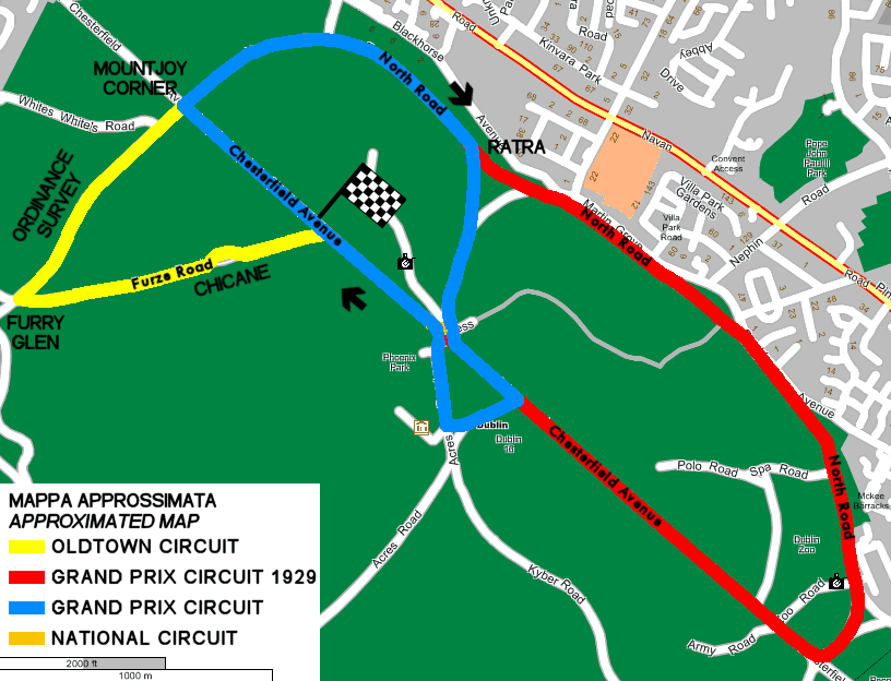Phoenix Park, Extended Hawthorn Circuit (1968÷1977)